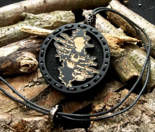 Zapach do samochodu drewniana zawieszka Deconet Black Premium Wood - Zombie