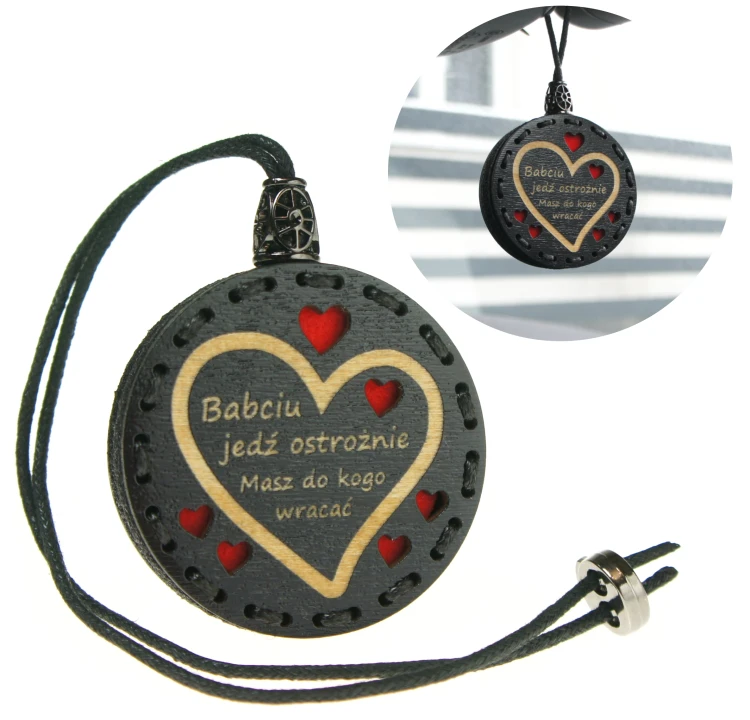 Prezent na dzień babci zawieszka do samochodu Deconet