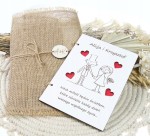 Kartka personalizowana Na Ślub Na Pieniądze Życzenia ślubne Wesele Grawer