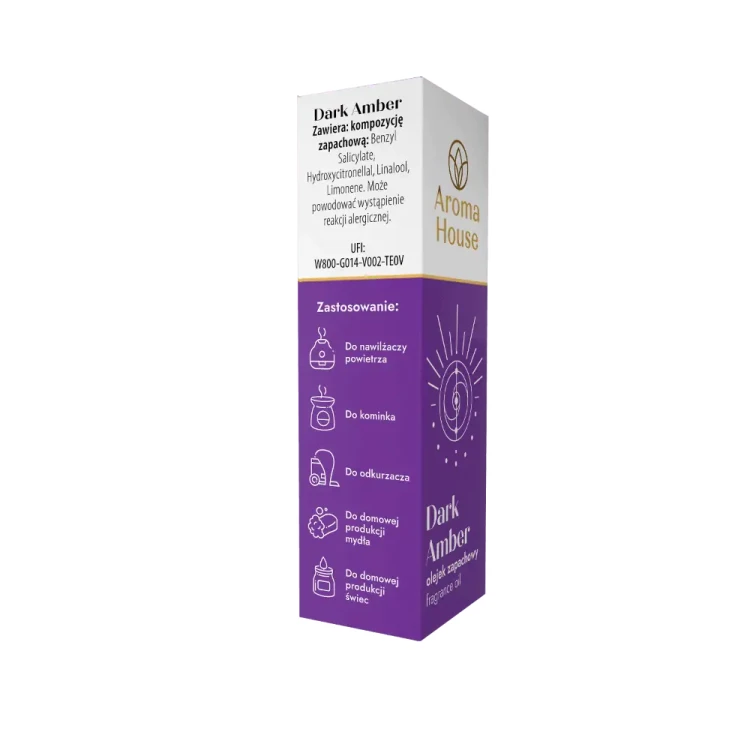 Olejek zapachowy Aroma House DARK AMBER