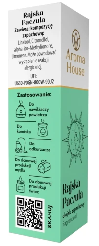 Olejek zapachowy PACZULA 10ml