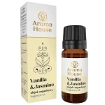 Olejek zapachowy Aroma House Vanilla & Jasmine 10ml - Wanilia, Kwiatowy