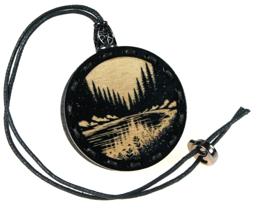 Zapach do samochodu drewniana zawieszka Deconet Black Premium - Jezioro