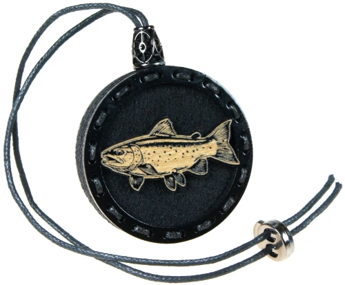 Zapach do samochodu drewniana zawieszka Deconet Black Premium Wood - Łosoś