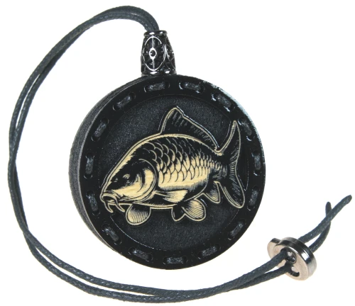 Zapach do samochodu drewniana zawieszka Deconet Black Premium Wood - Karp