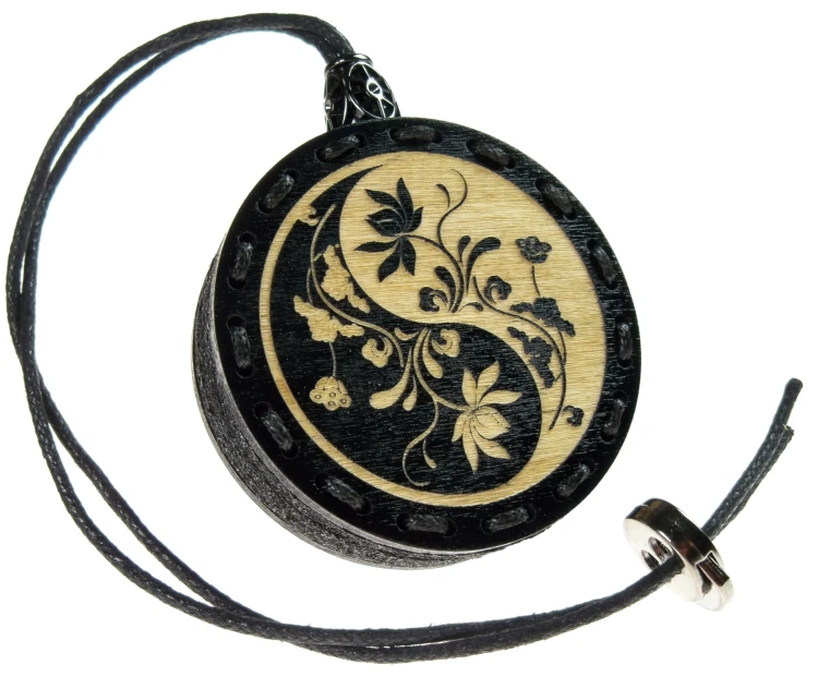 Zapach do auta drewniana zawieszka Deconet Yin Yang