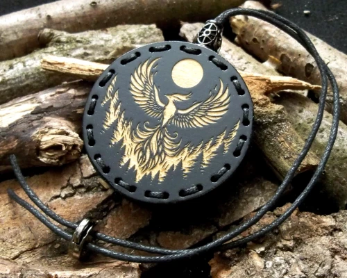 Zapach do samochodu drewniana zawieszka Deconet Black Premium Wood - Fenix