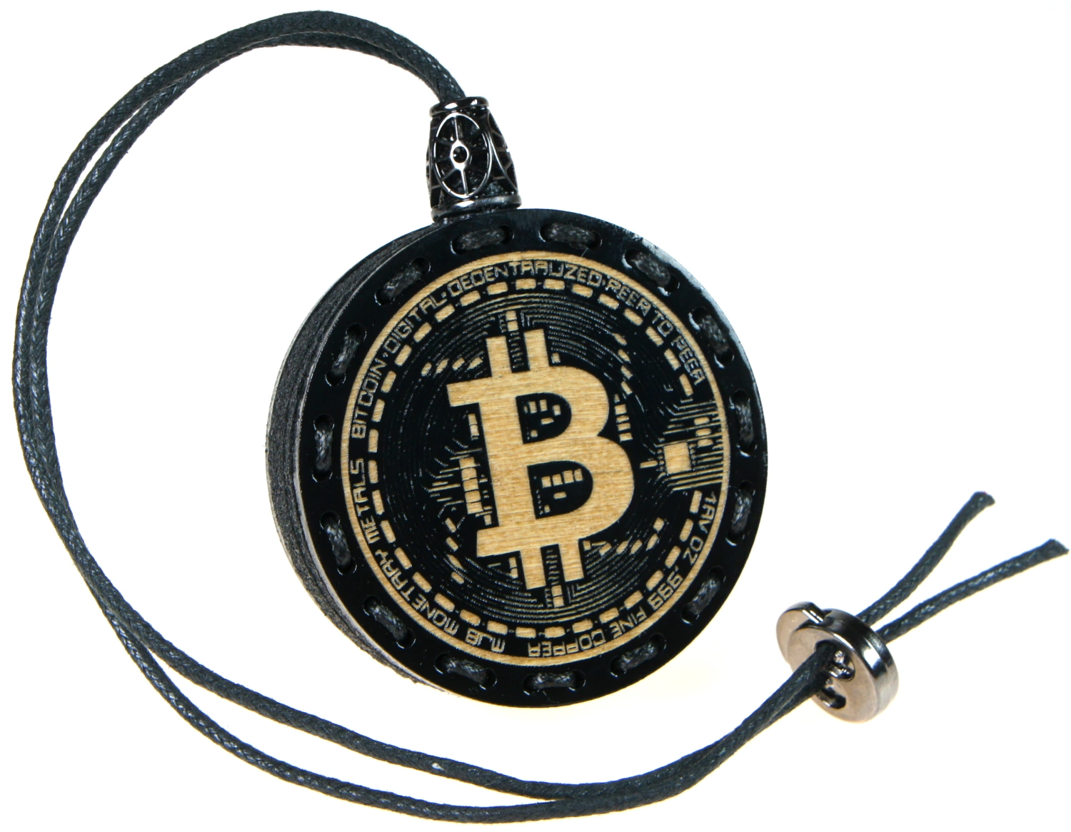 Zawieszka z filcem Bitcoin